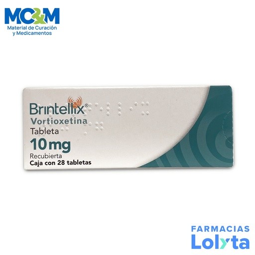 BRINTELLIX 10MG C/28 TAB RECUBIERTAS VORTIOXETINA LAB LUNDBECK | Website MC&M