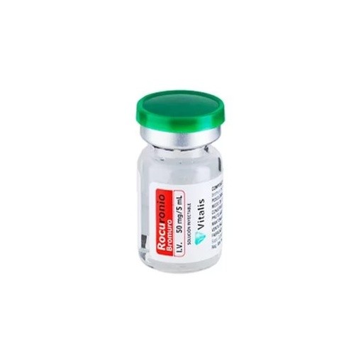BROMURO DE ROCURONIO SOL INY 50 MG/5 ML C/12 AMP LAB VITALIS (RF) | Website MC&M