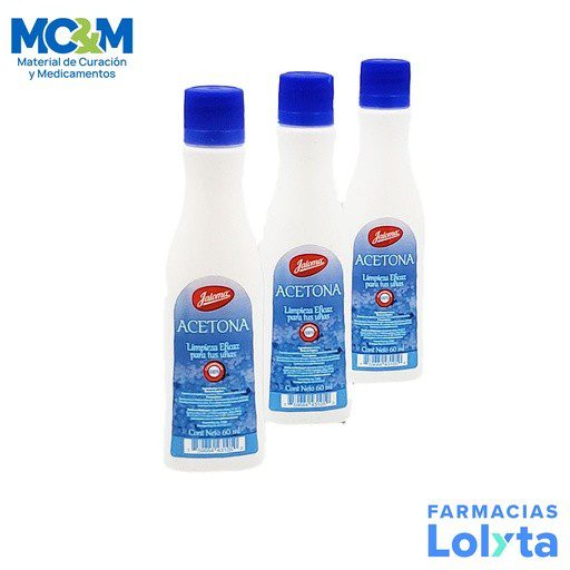 ACETONA FRASCO 60 ML JALOMA | Website MC&M