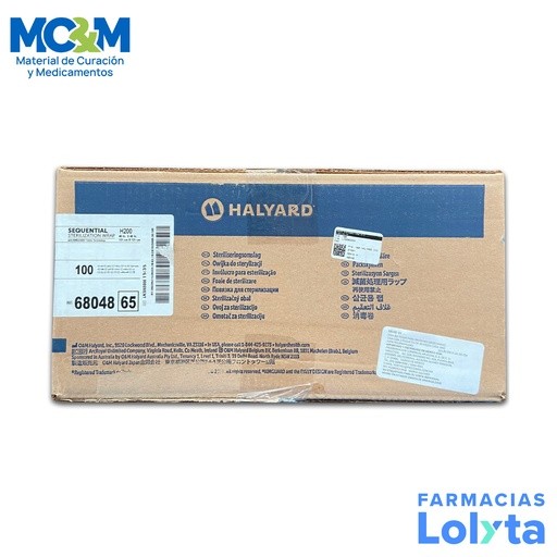 CAMPO P/ESTERILIZAR PAPEL GRADO MEDICO 121 X 121 CM C/100 PZAS REF 68048 HALYARD | Website MC&M