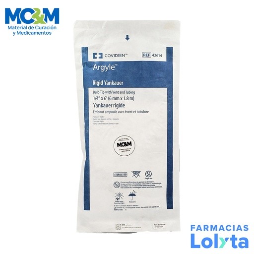 CANULA YANKAUER C/TUBO DE EXTENSION REF 42614 COVIDIEN | Website MC&M