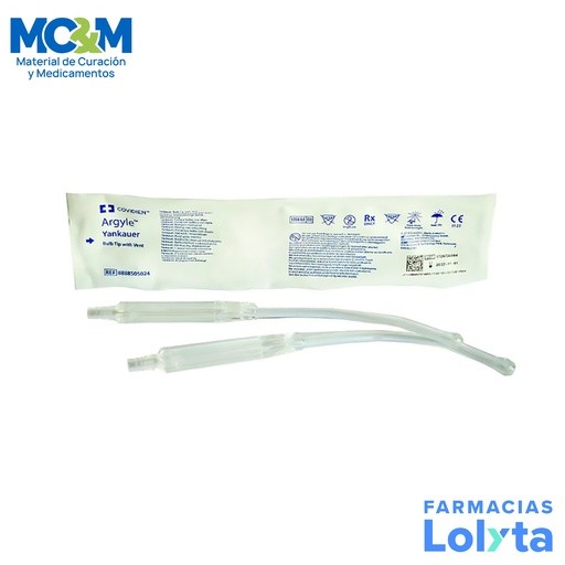 CANULA YANKAUER S/TUBO DE EXT REF 8888505024 COVIDIEN | Website MC&M