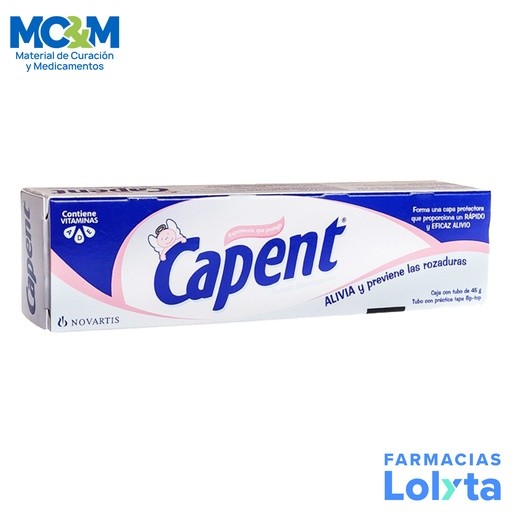 CAPENT POMADA 0.1/25 G/100 G TUBO C/45 G CLORURURO DE BENZALCONIO OXIDO DE ZINC LAB GRISI | Website MC&M