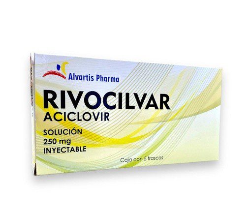 ACICLOVIR SOL INY 250 MG C/5 AMP RIVOCILVAR LAB ALVARTIS PHARMA | Website MC&M
