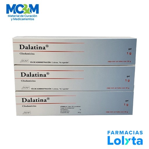 CLINDAMICINA GEL 1 G C/30 G DALATINA LAB MAVI | Website MC&M