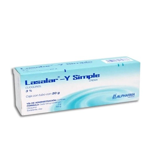 CLIOQUINOL CREMA 3% C/20 G LASALAR-Y SIMPLE LAB ALPHARMA | Website MC&M