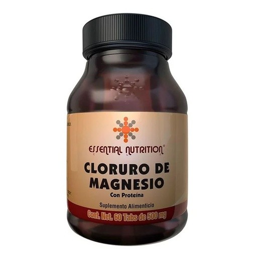 CLORURO DE MAGNESIO CON PROTEINA 500 MG C/60 TAB SUPLEMENTO ALIMENTICIO LAB ESSENTIAL NUTRITION | Website MC&M