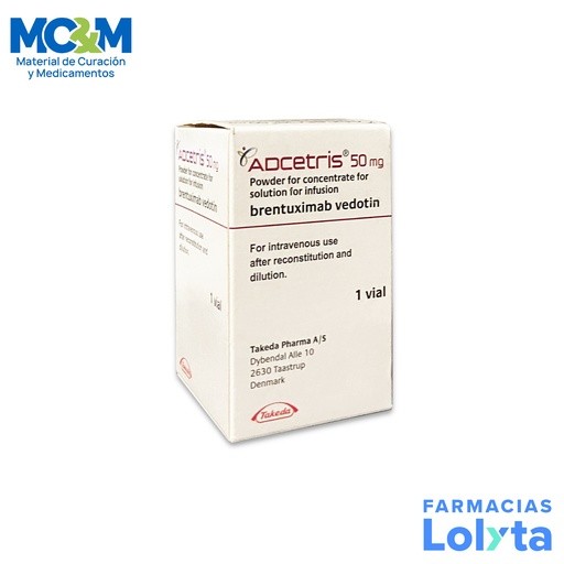 ADCETRIS SOL INY 50 MG BRENTUXIMAB VEDOTIN LAB TAKEDA (RF) | Website MC&M