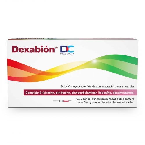 DEXABION SOL INY 3 ML C/3 JERINGA PRELLENADA PIRIDOXINA TIANMINA LIDOCAINA DEXAMETASONA LAB MERCK | Website MC&M