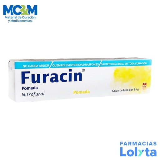 FURACIN POMADA 0.2 G/100 G TUBO C/85 G NITROFURAL LAB SIEGFRIED RHEIN | Website MC&M
