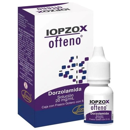IOPZOX OFTENO SOL OFTALMICA 20 MG/ML FCO C/5 ML DORZOLAMIDA LAB SOPHIA | Website MC&M