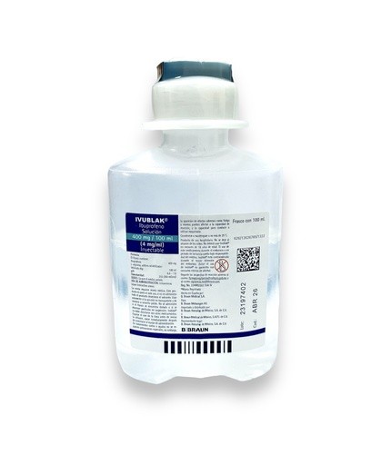 IVUBLAK SOL INY 400 MG/100 ML IBUPROFENO REF 3657670 LAB B. BRAUN | Website MC&M