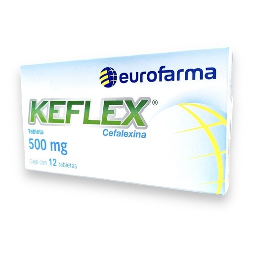 KEFLEX 500 MG C/12 TAB CEFALEXINA LAB EUROFARMA | Website MC&M