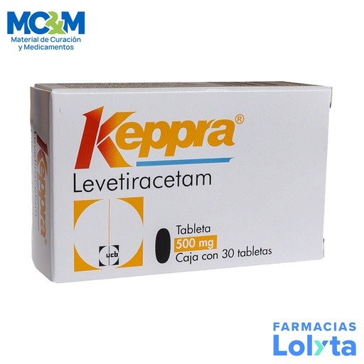 KEPPRA 500 MG C/30 TAB LEVETIRACETAM LAB UCB PHARMA | Website MC&M