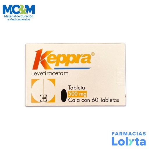 KEPPRA 500 MG C/60 TAB LEVETIRACETAM LAB UCB PHARMA | Website MC&M