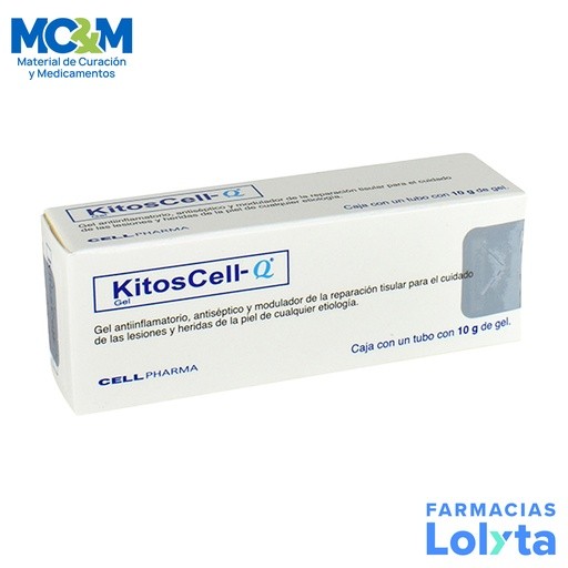 KITOSCELL Q GEL 8/0.016 G/100 G TUBO C/10 G PIRFENIDONA ODD-M LAB MEDIFARMA | Website MC&M