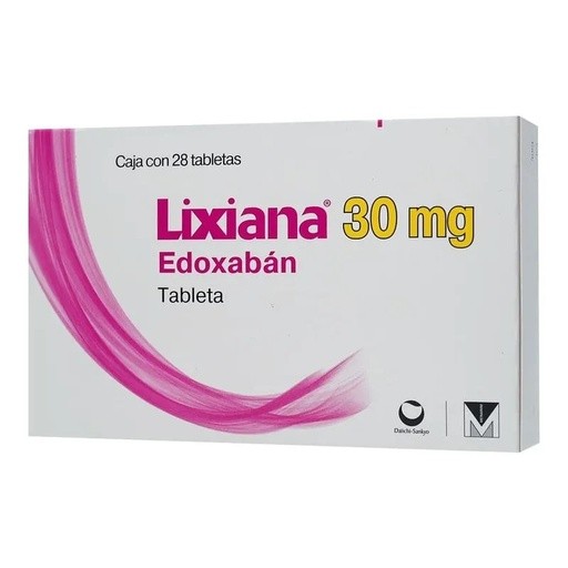 LIXIANA 30 MG C/28 TAB EDOXABAN LAB A. MENARINI | Website MC&M