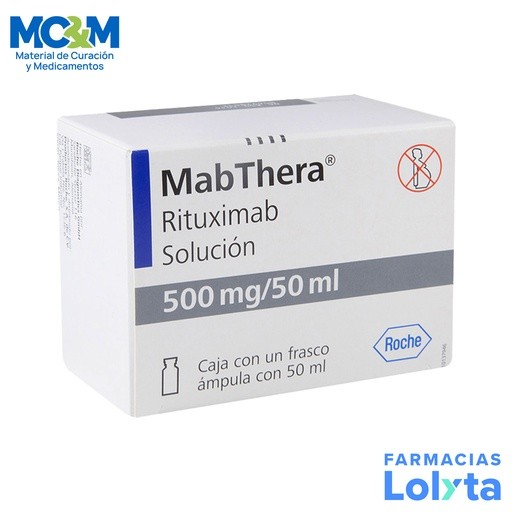 MABTHERA SOL INY 500 MG/50 ML RITUXIMAB LAB ROCHE (RF) | Website MC&M