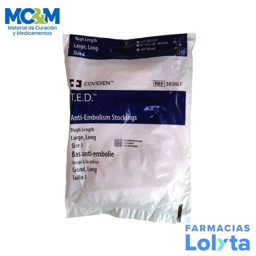 MEDIA ANTIEMBOLICA GRANDE LARGA AL MUSLO TED REF 3856 | Website MC&M