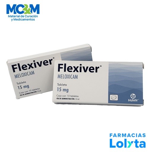MELOXICAM 15 MG C/10 TAB FLEXIVER LAB MAVER | Website MC&M