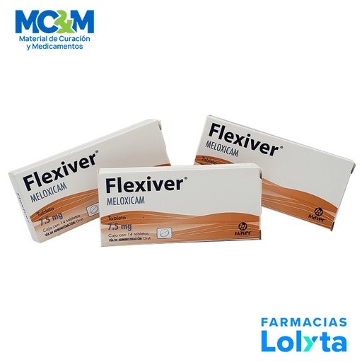 MELOXICAM 7.5 MG C/14 TAB FLEXIVER LAB MAVER | Website MC&M