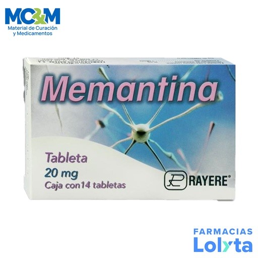 MEMANTINA 20 MG C/14 TAB LAB RAYERE | Website MC&M