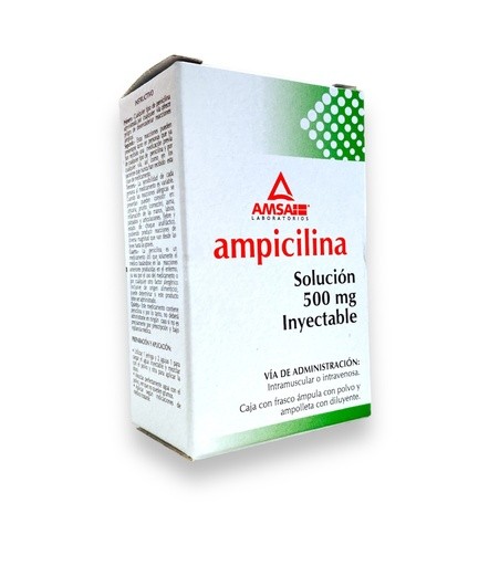 AMPICILINA SOL INY 500MG LAB AMSA | Website MC&M
